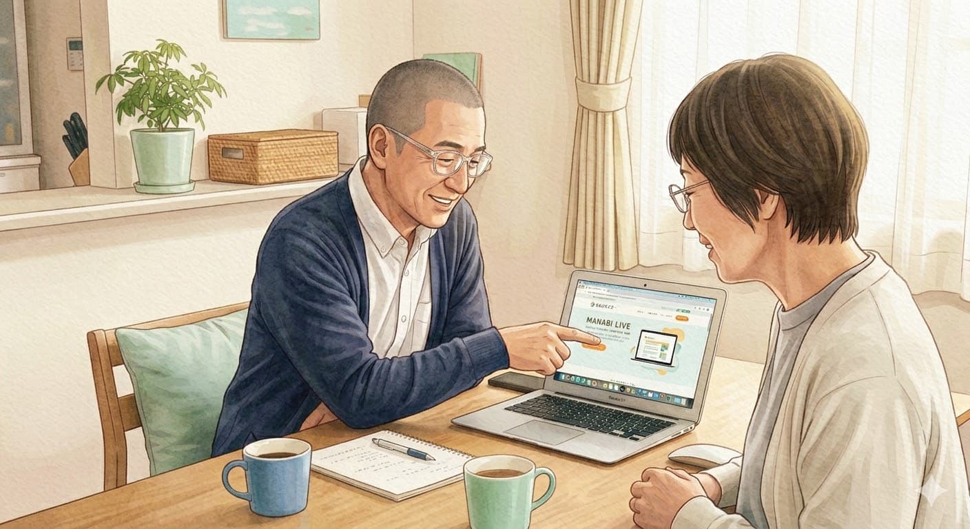 まなびライフの指導風景